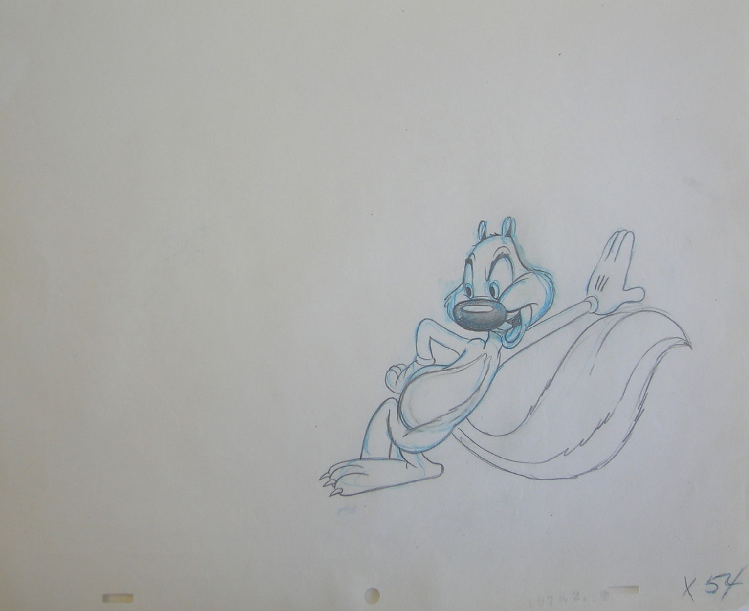 Animation Drawing of Screwy from the Tex Avery Cartoon, Screwball ...