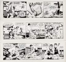 Davy Jones Strips 6/12/1962 - 6/14/1962 Comic Art