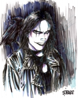 the Crow  Eric Draven  by James O'Barr  Comic Art