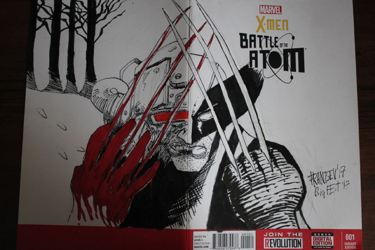 Weapon X/ Wolverine, In Nikita Kazimirsky's Blank Covers Comic Art ...