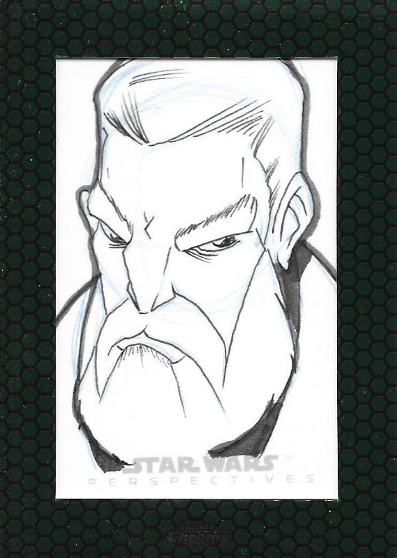 Obi-Wan Kenobi by Patrick Giles, in Nicolas Ramseirg's Star Wars Sketch ...