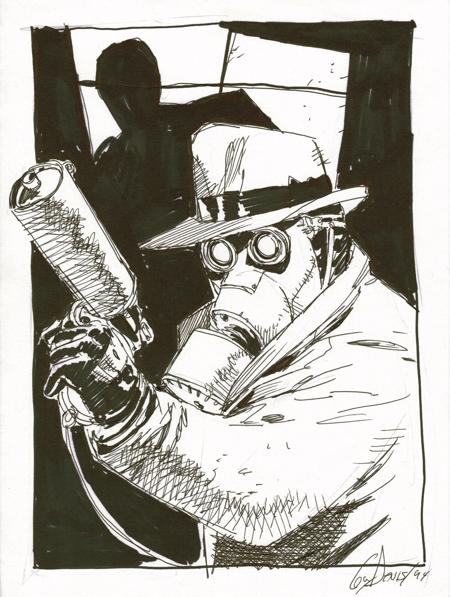 Sandman Wesley Dodds - Guy Davis, in Rob T's Commissions/Sketches ...