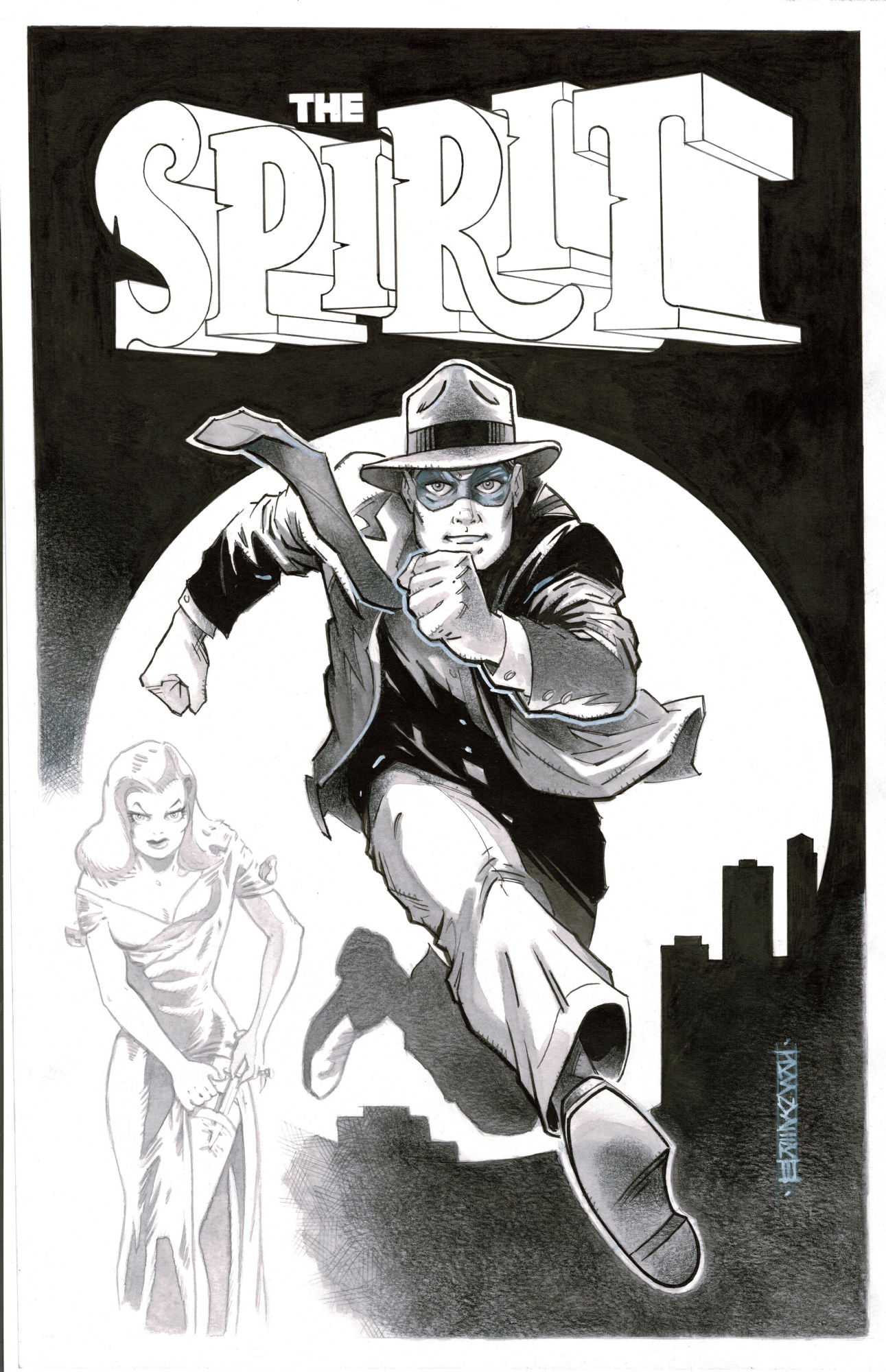 The Spirit - John K. Snyder Iii, In Rob T's The Spirit Comic Art 