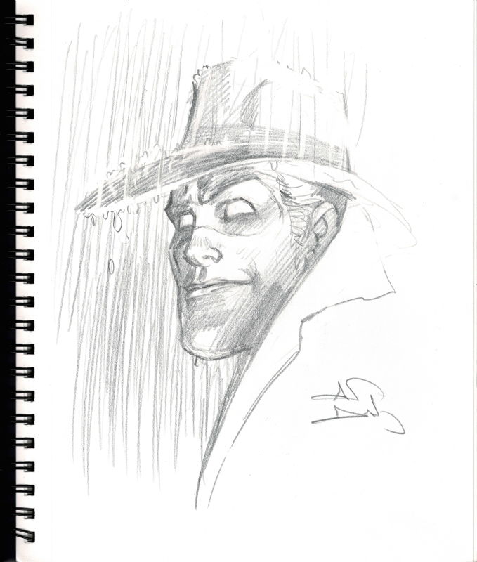 The Spirit - Alan Davis, in Rob T's The Spirit Sketchbook Comic Art ...