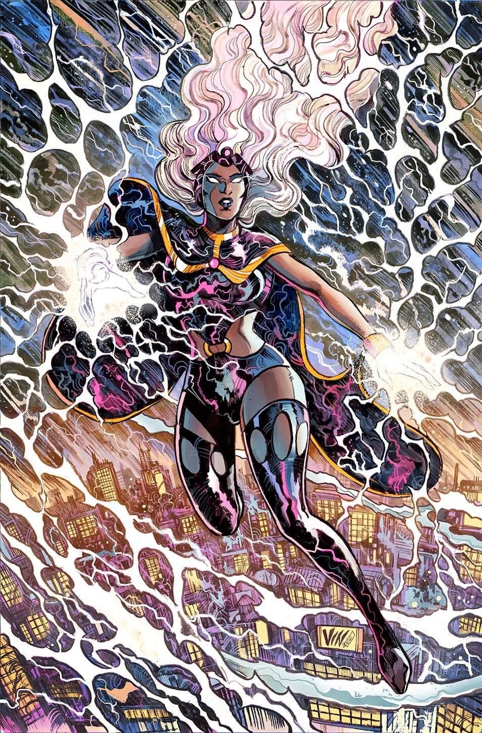 Storm by Vincenzo Riccardi, in Ryan CCC's Storm Comic Art Gallery Room