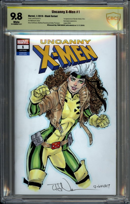 Rogue by Todd Nauck, in Ryan CCC's Rogue Comic Art Gallery Room