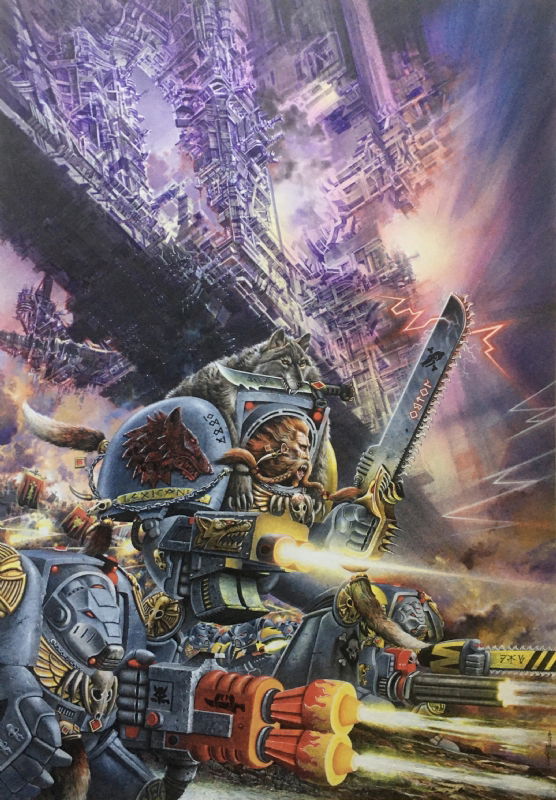 Warhammer 40k Space Wolves , in Jean-Baptiste Roche's The Art of Games ...