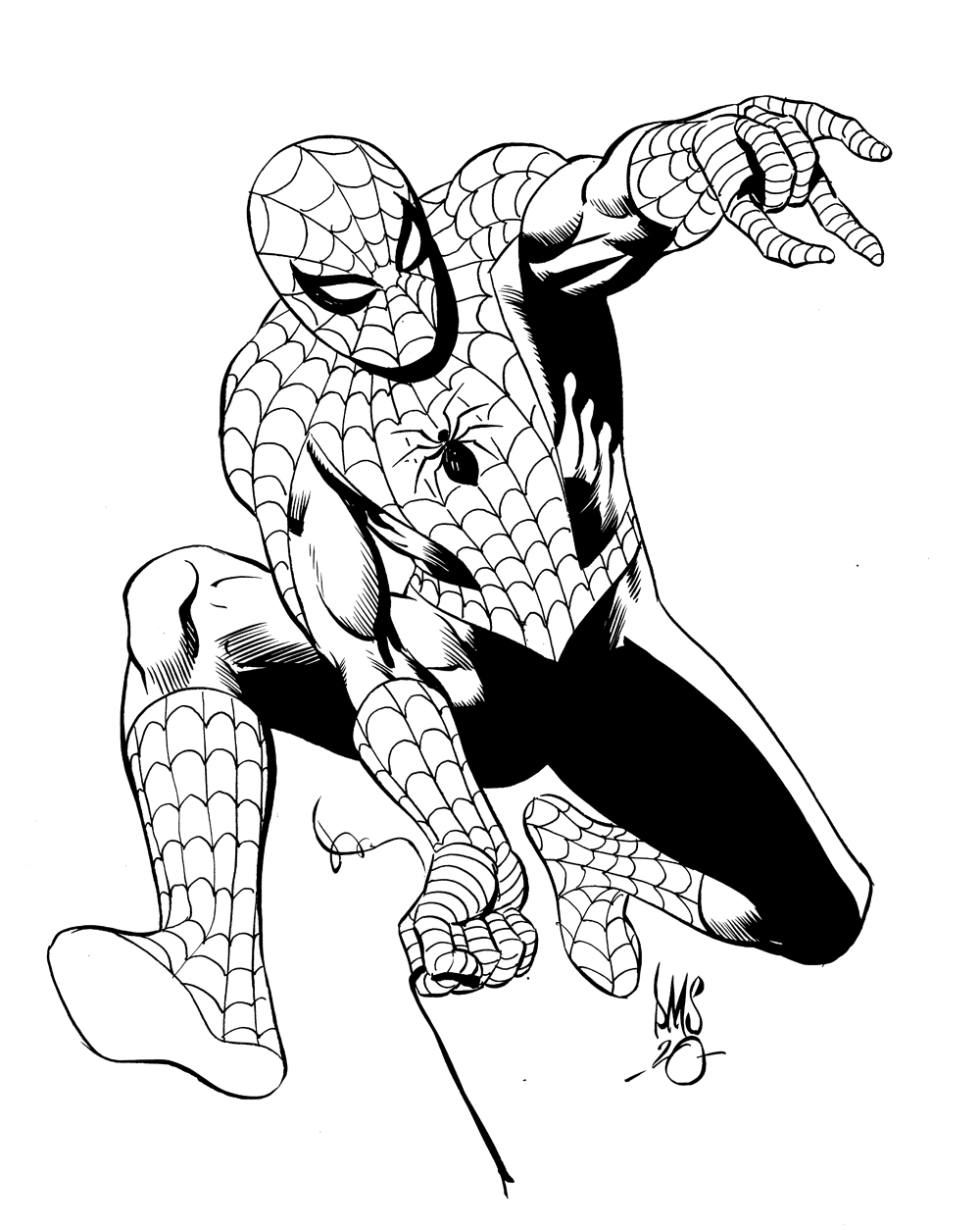 Spider-man by Paul Smith, in D. J. Peters's Paul Smith Comic Art ...