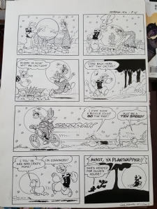 George Wildman- Popeye #152 p. 4 Comic Art