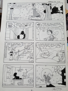 George Wildman- Popeye #152 p. 2 Comic Art