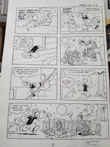 George Wildman- Popeye #152 p. 3 Comic Art