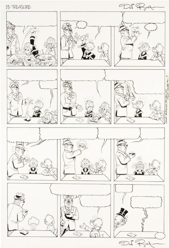 Comic Art Shop :: Yoni ;-)'s Comic Art Shop :: Don Rosa - Trash Or ...