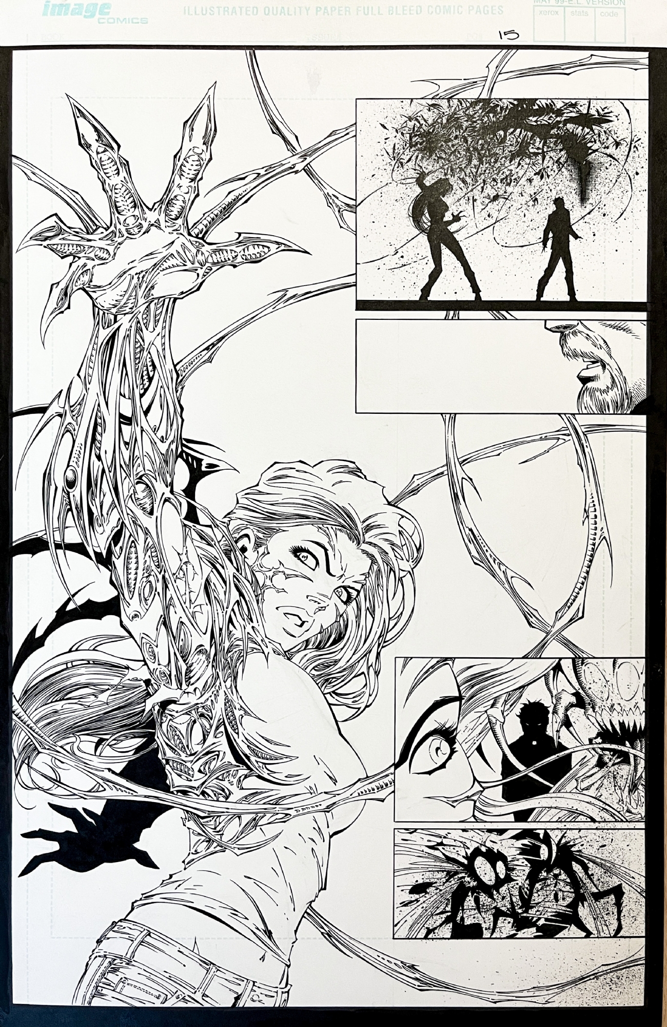 Witchblade #83 page 15 Comic Art