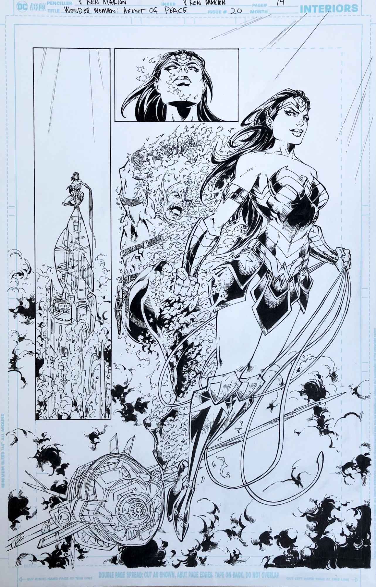 Wonder Woman: Agent of Peace #20 page 14 , in Witchblade collector's DC ...