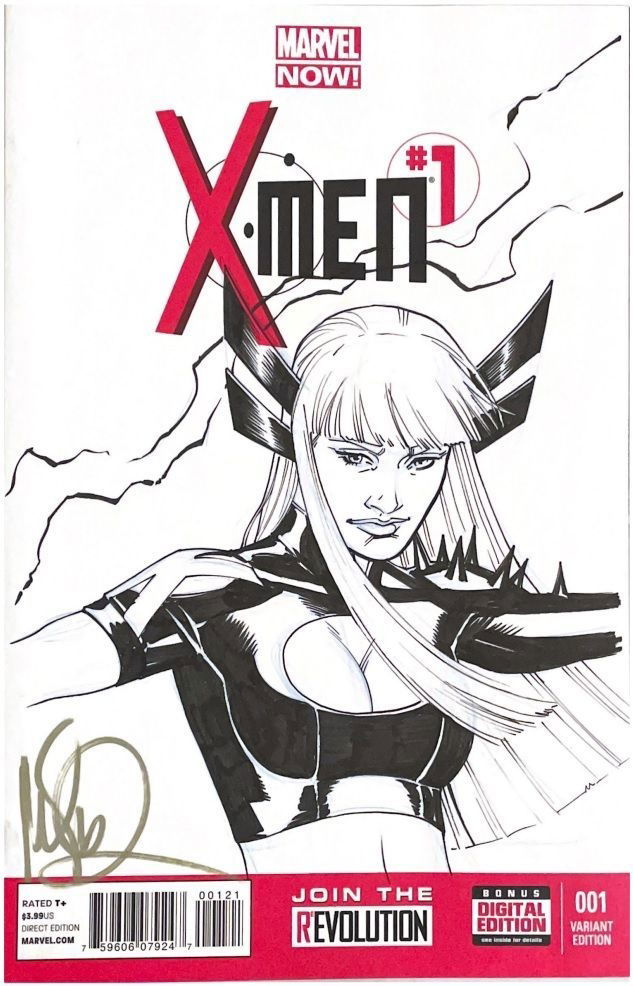 Magik Sketch Cover By Mike S. Miller, In Ron Chmiel's Ron's Sketch 