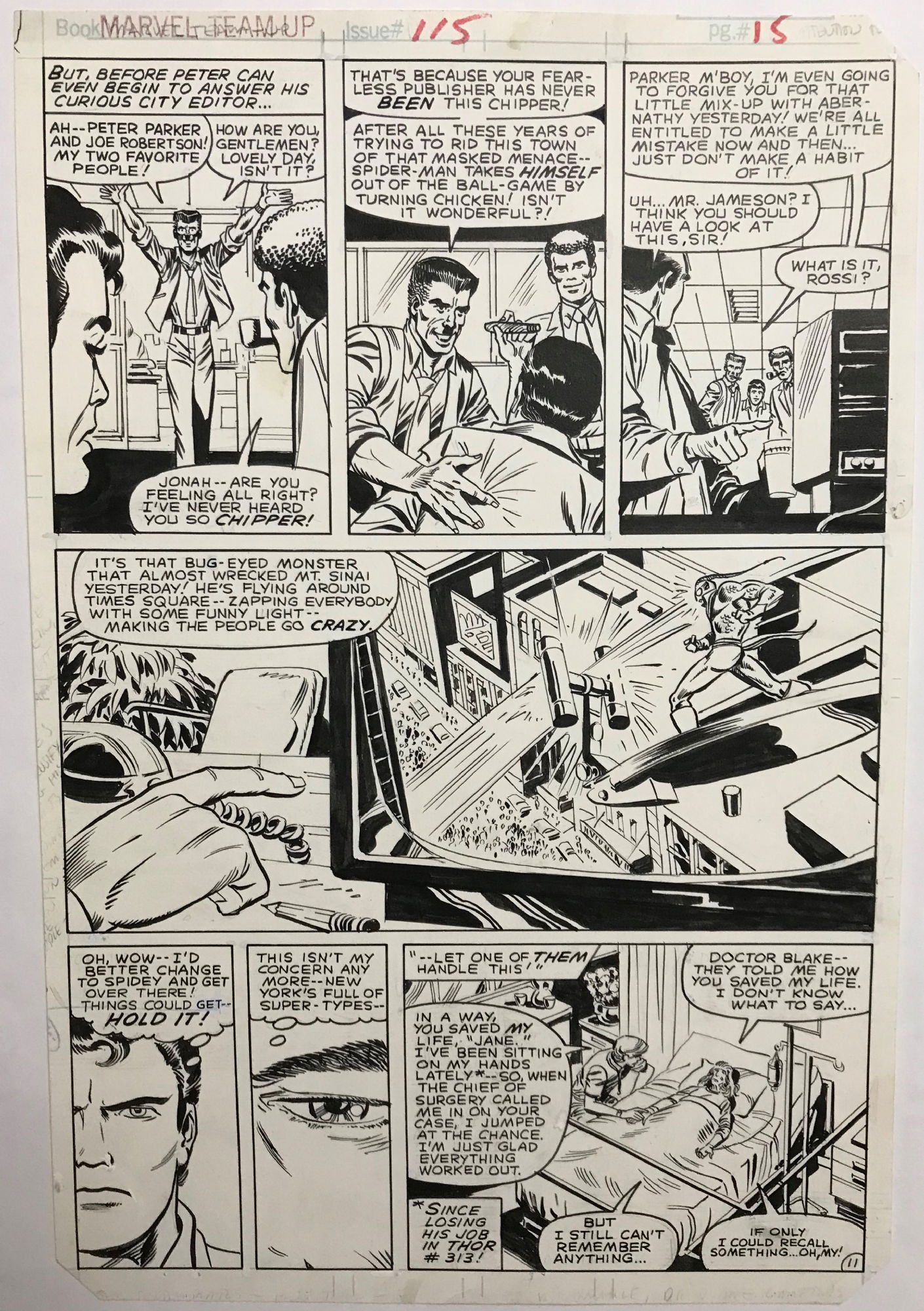 Marvel Team-Up #115, page 15 Herb Trimpe and Mike Esposito, in Ron ...