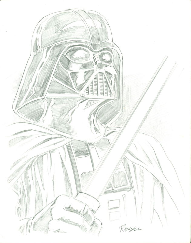 Star Wars - Darth Vader by Ron Randall, in Michael Cross's Darth Vader ...