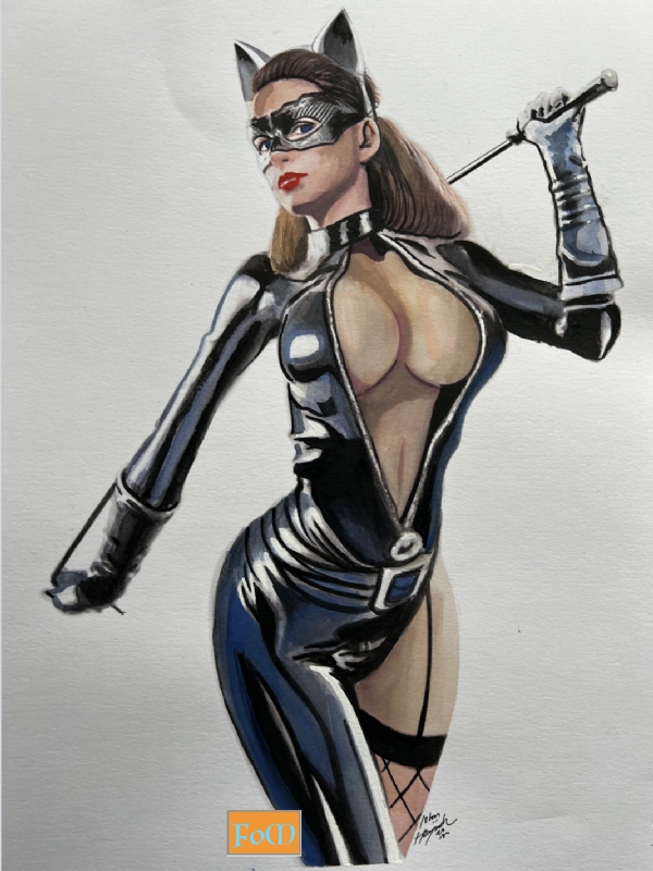 Catwoman A4, in Franck M's Catwoman Comic Art Gallery Room