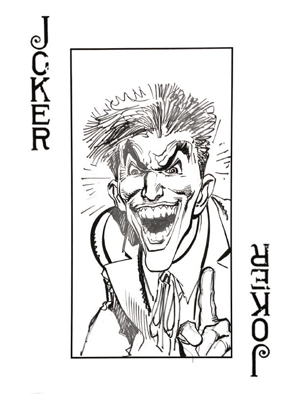 The Joker by Neal Adams , in D Rog's D Rog Collection Comic Art Gallery ...