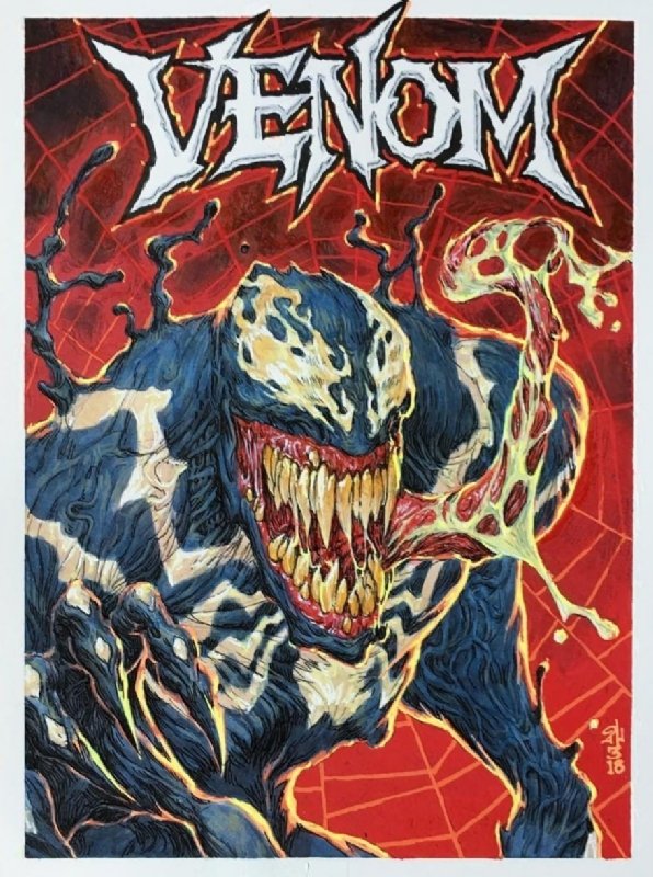 Venom by deltoidium, in Simon G.'s My Collection Comic Art Gallery Room
