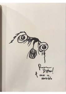 Roman Dirge - Zombie Bunny, in Daniel Ashton's Sketches