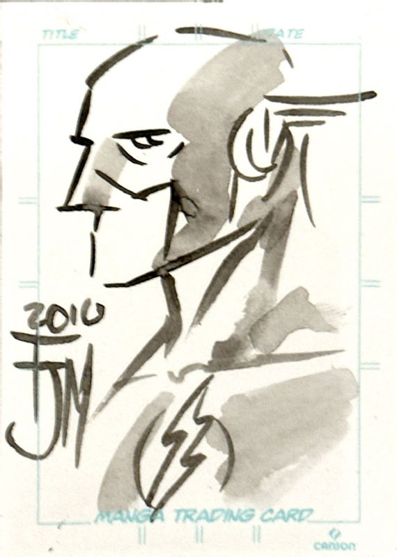 Francis Manapul Flash Sketch Card SDCC 2010, in Nando Xavier's Sketch ...