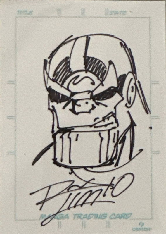 Ron Lim Thanos Sketch Card SDCC 2010, in Nando Xavier's Sketch Cards ...