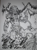 Predator  Comic Art