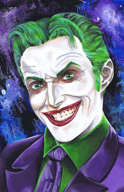 Joker by Kristi Lynne, in Kristi Lynne's Paintings by Kristi Lynne ...