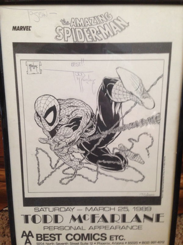 signed todd mcfarlane