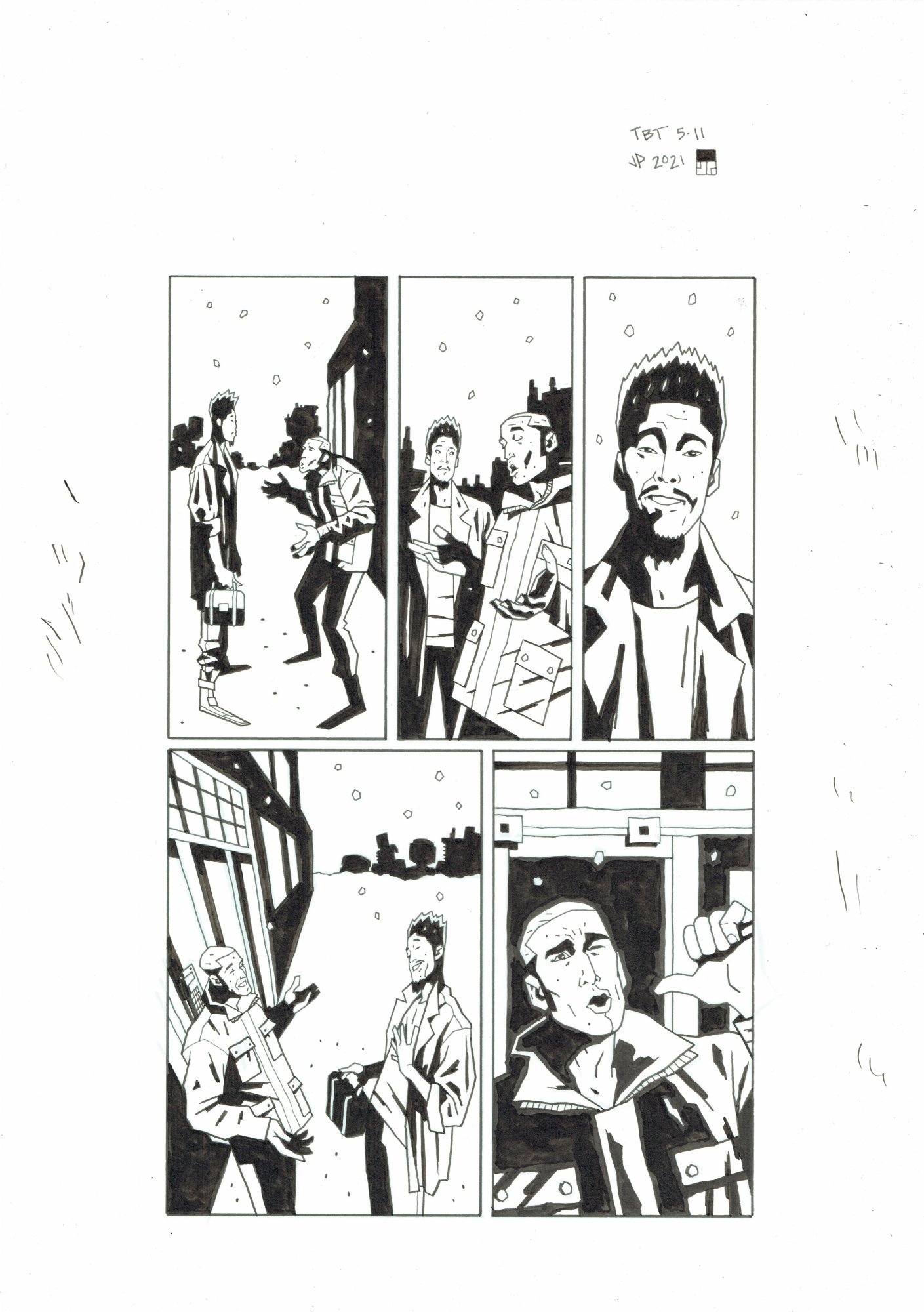 Time Before Time #5 pg11, in Carl Choi's Complete Joe Palmer: Time ...