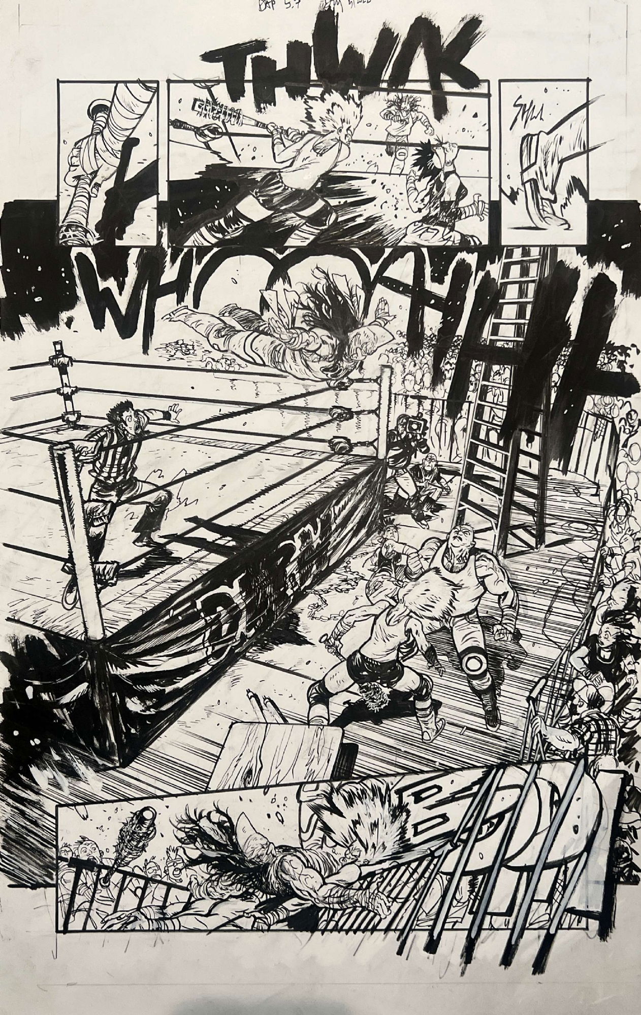 Do A Powerbomb #5 pg07, in Carl Choi's Complete Daniel Warren Johnson ...