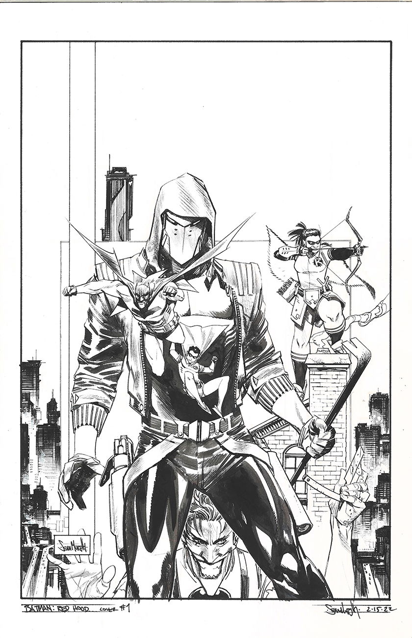 Batman White Knight Redhood unused cover 1 , in Legends Moreno's Sean ...