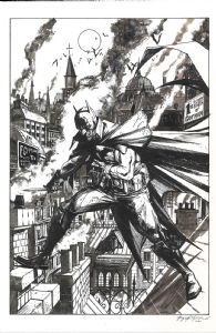 Sean Murphy Gotham by Gaslight style Superman concept art, in Lee