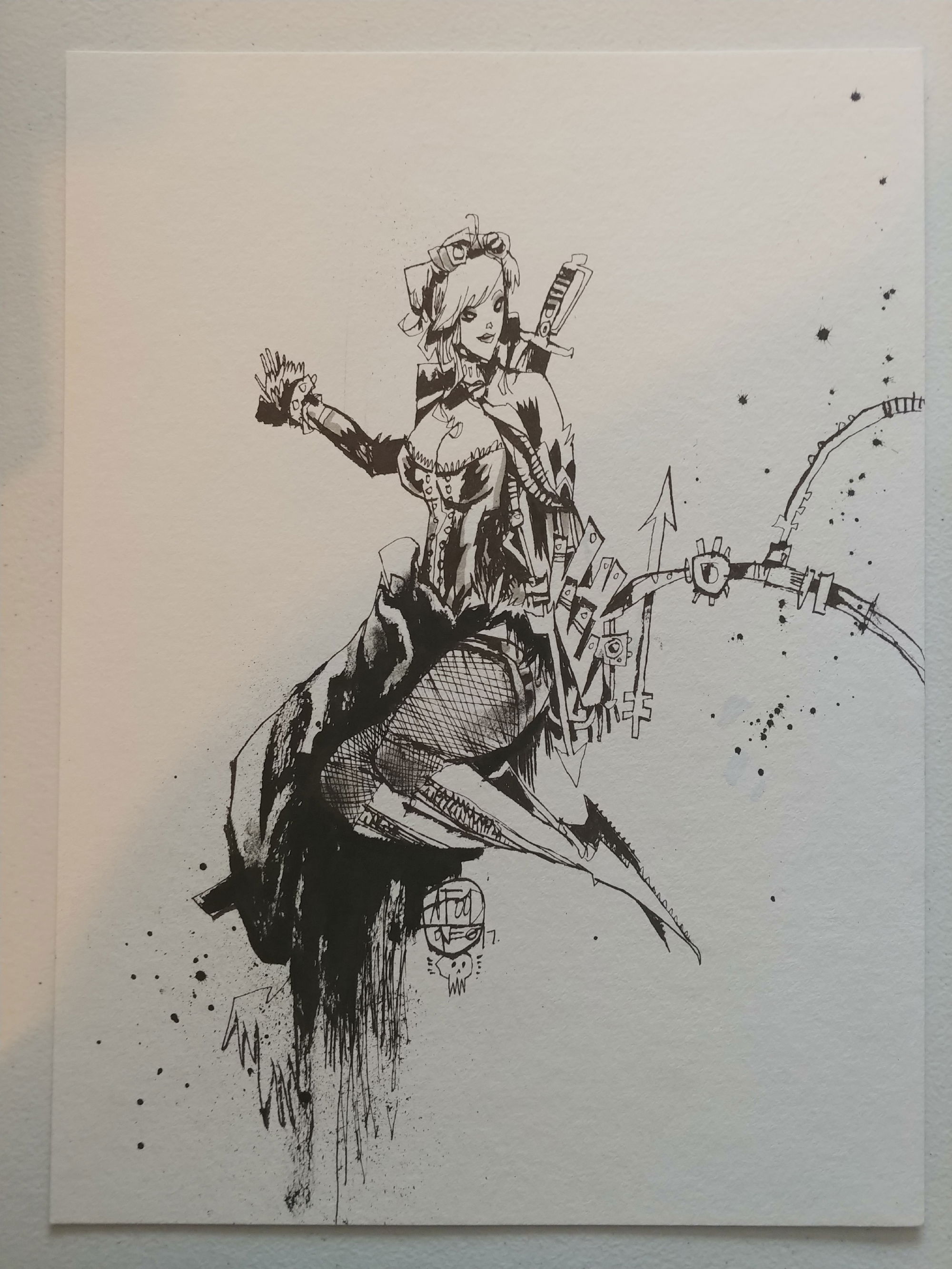 Steampunk Samurai By Jim Mafhood In Lance Pearson S For Sale Gallery Comic Art Gallery Room