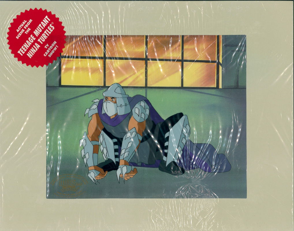 Rat King, Enter the Rat King, Teenage Mutant Ninja Turtles (TMNT) animation  cel, in O. M. Winters's Animation Art Comic Art Gallery Room