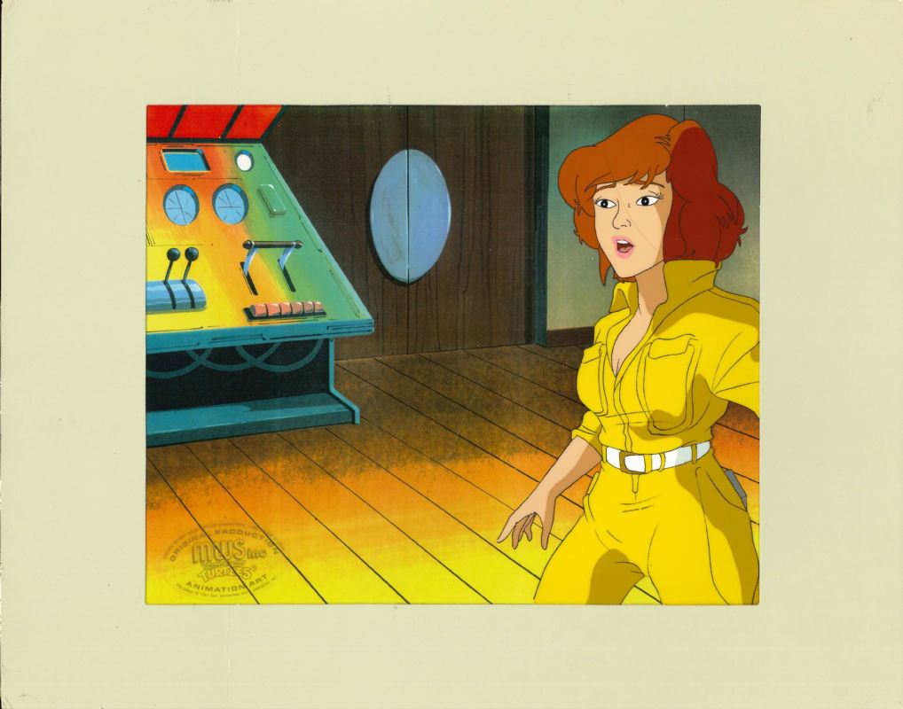 April Oneil It Came From Beneath The Sewers Teenage Mutant Ninja Turtles Tmnt Animation Cel 2540