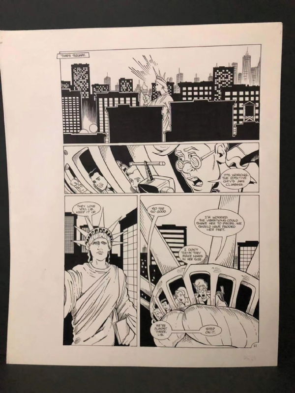 The Real GhostBusters 2 Movie Comic Published Page, In Derick Chan's ...