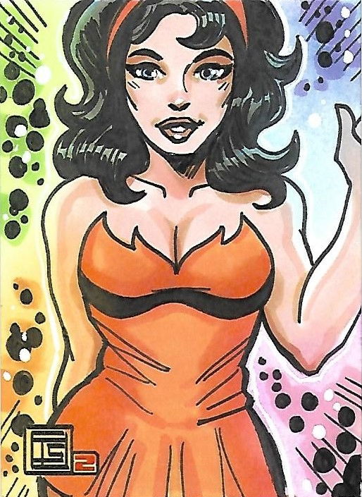 Beautiful Dreamer Of The Forever Peoplenew Gods Sketch Card By Tim Shinn All In James Posey 