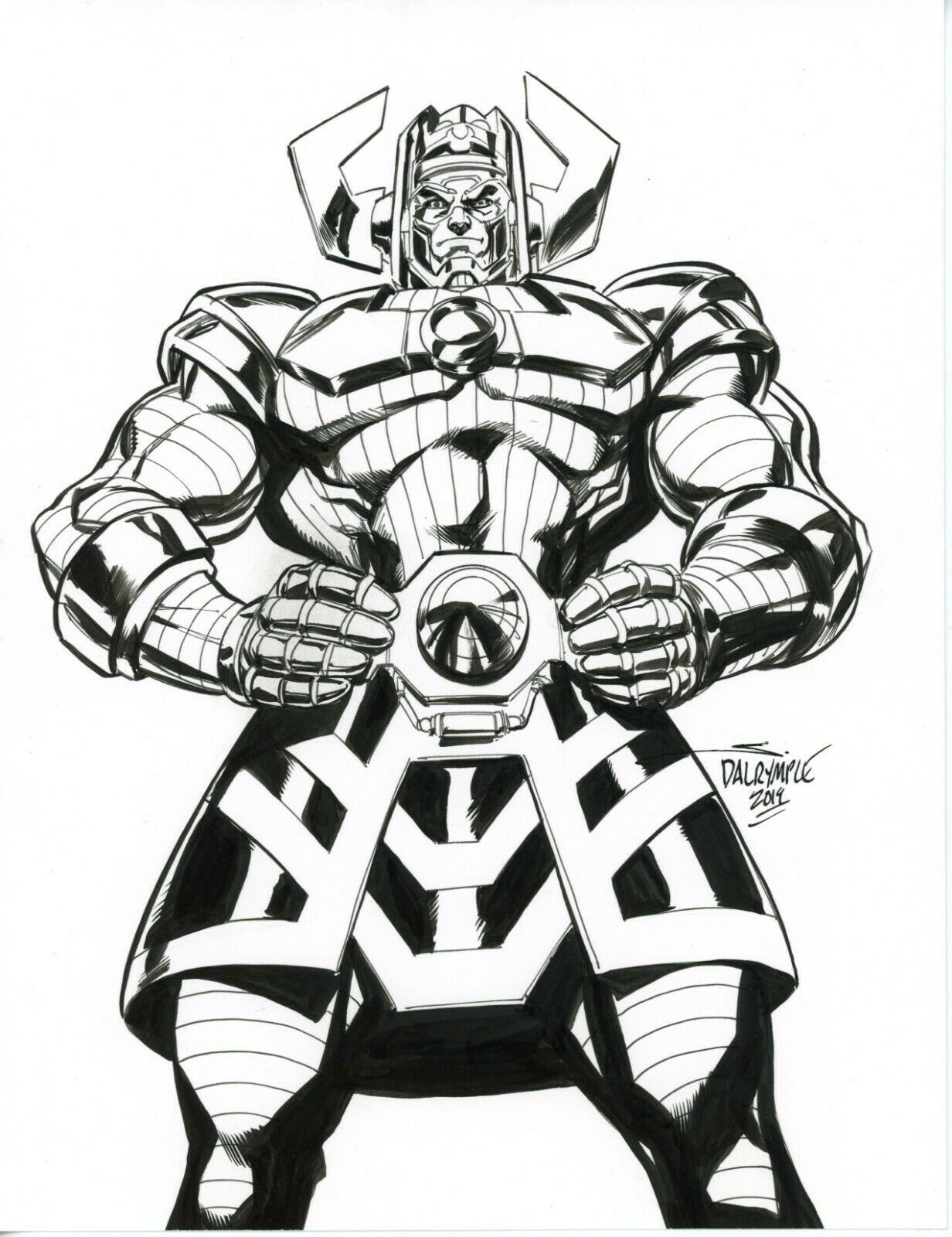 Galactus by Scott Dalrymple (ALL), in James Posey's Purchased art Comic ...