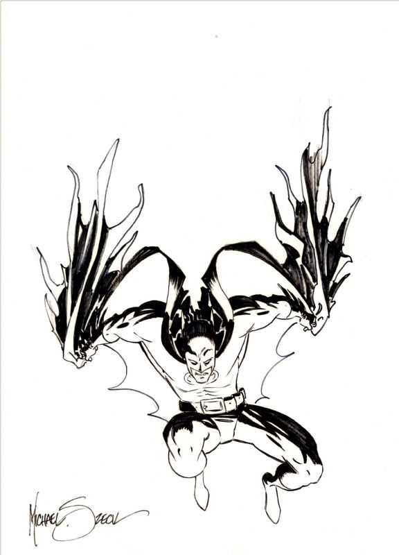 Mike Zeck - Batman, in Ronald Wendt's Art of Mike Zeck Comic Art ...