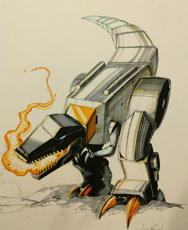 Grimlock , in E A K's Commissions Comic Art Gallery Room