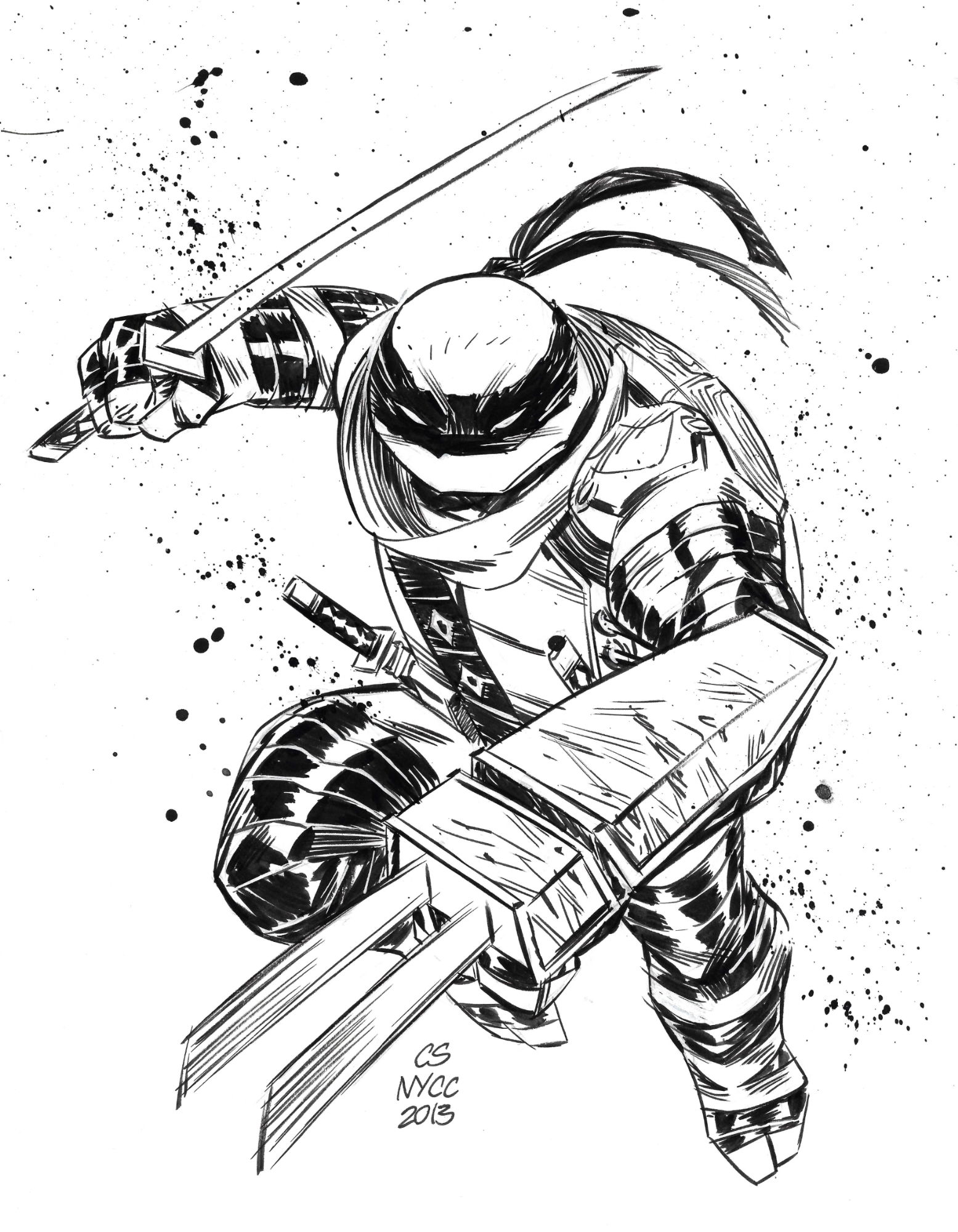 Cory Smith- Dark Leonardo TMNT, in Joshua Even's TMNT and Other ...