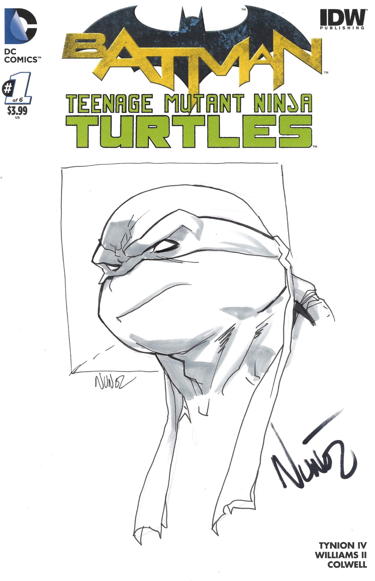 Eddie Nunez- TMNT headshot, in Joshua Even's TMNT and Other Strangeness ...