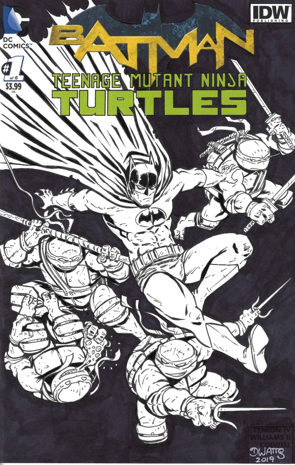 Daniel Watts- TMNT & Batman, in Joshua Even's TMNT and Other ...