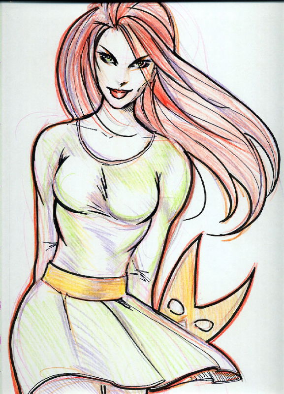 Jean Grey X-MEN Marvel Girl by Billy Tucci, in AKA Rick's Jean Grey X ...