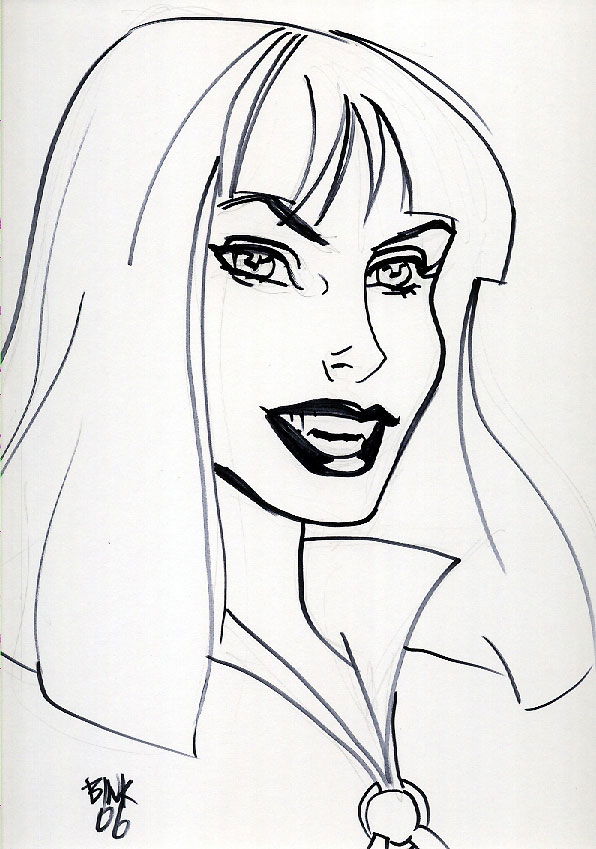 Vampirella by Heebink, in AKA Rick's Vampirella Comic Art Gallery Room