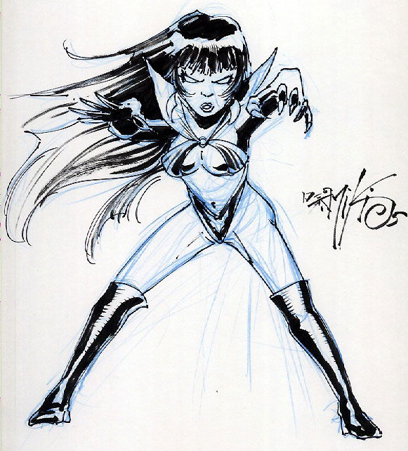 Vampirella by Miki, in AKA Rick's Vampirella Comic Art Gallery Room