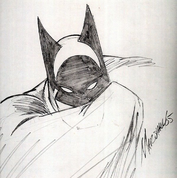 BATMAN by Rogers, in AKA Rick's Super Hero Dudes Comic Art Gallery Room