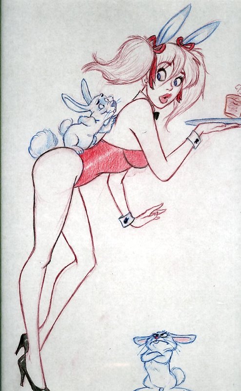 Dean Yagle MANDY commission 2010 Playboy Bunny, in AKA Rick's The 